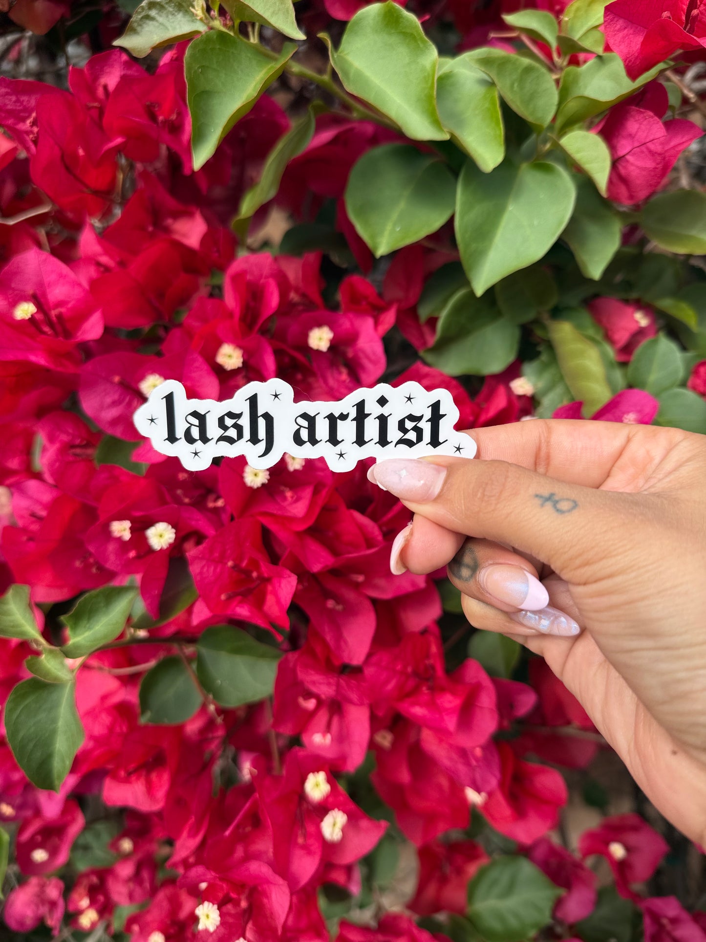 Lash Artist Sticker