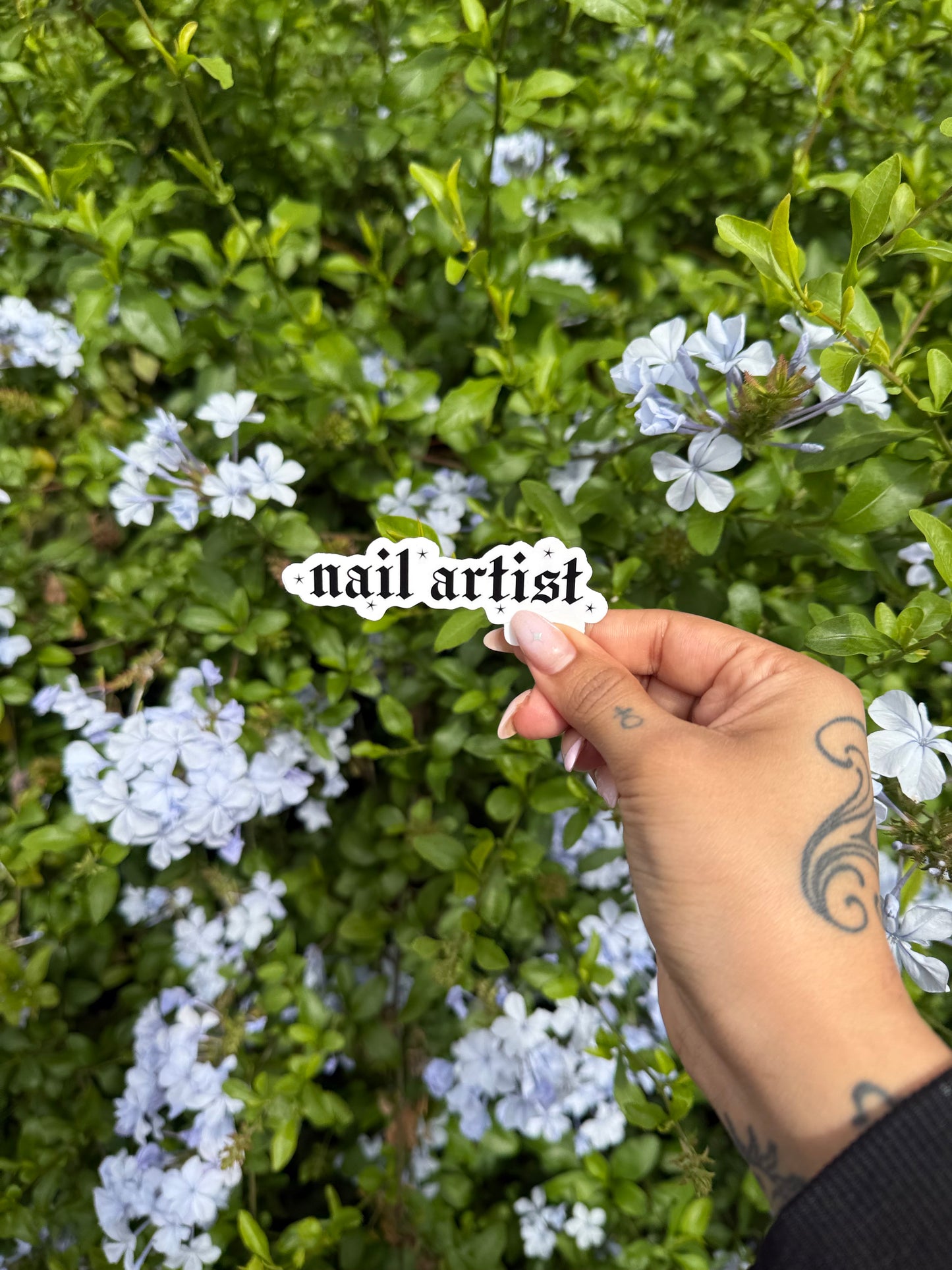 Nail Artist Sticker