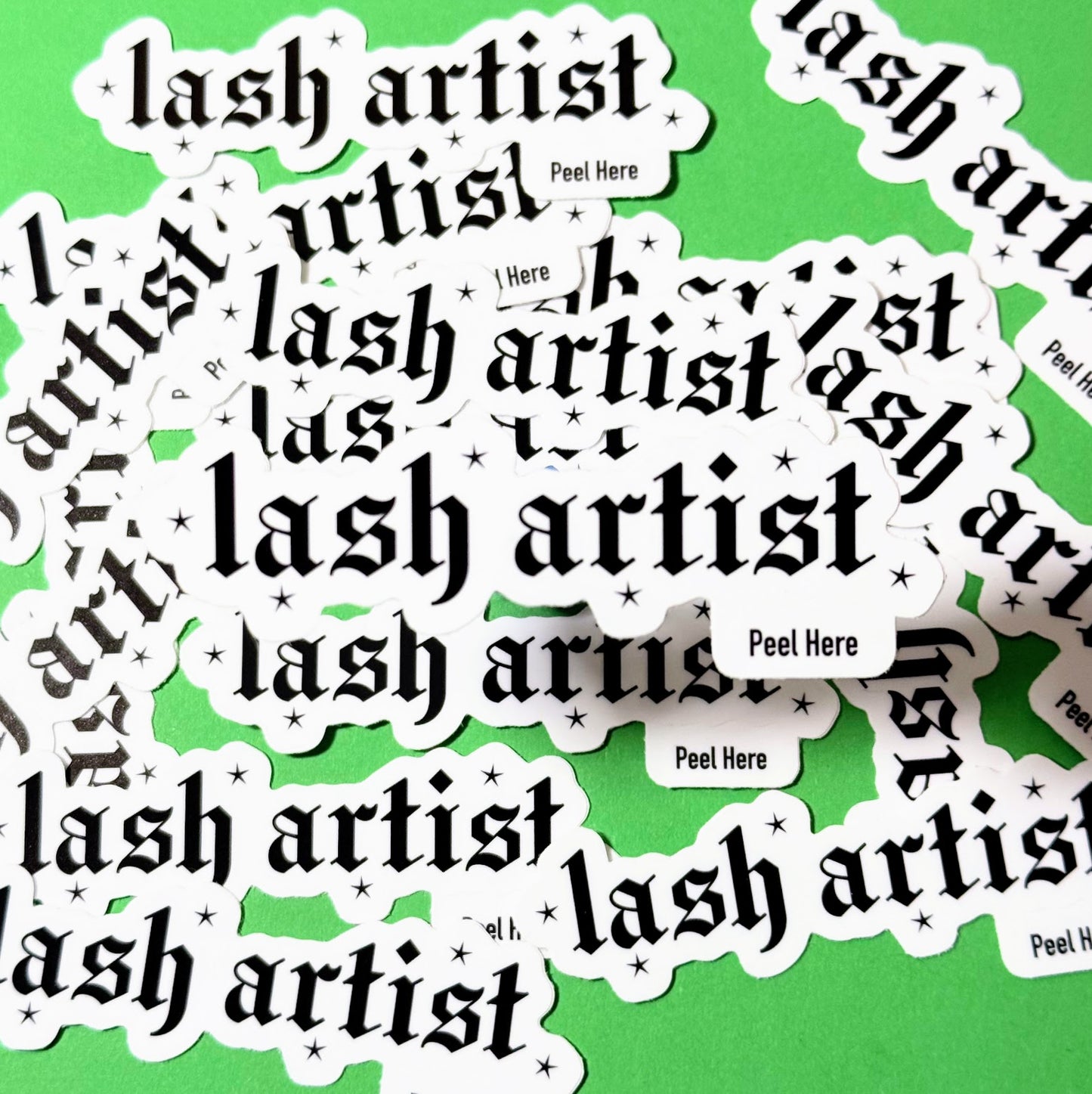 Lash Artist Sticker