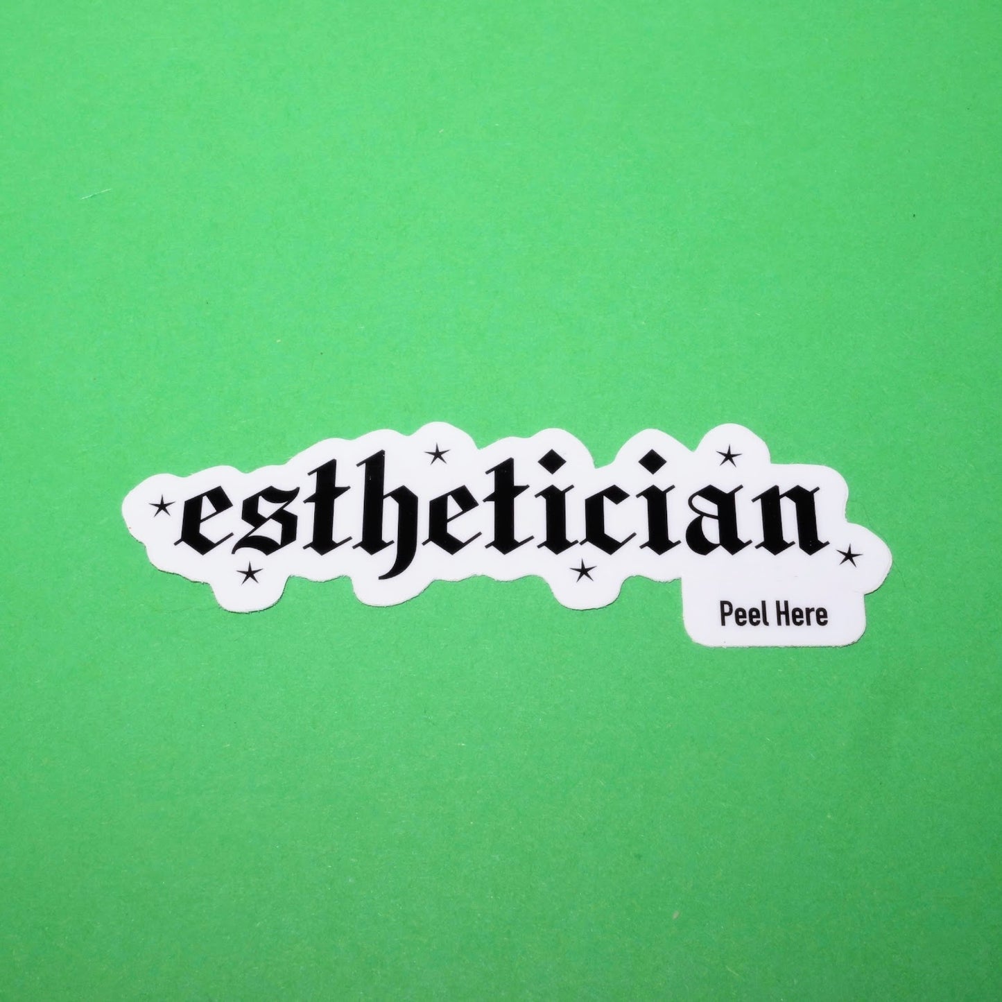 Esthetician Sticker