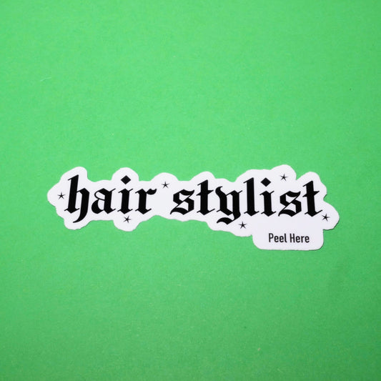 Hair Stylist Sticker