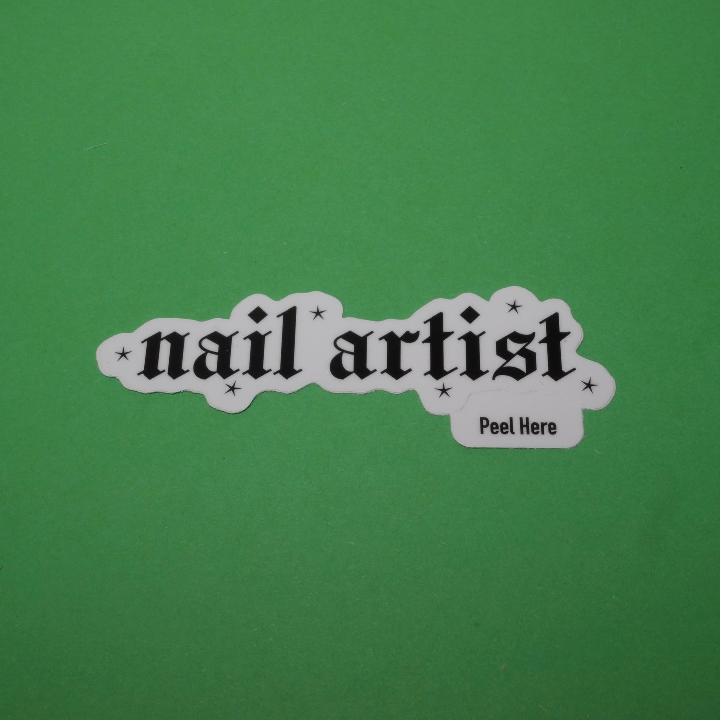 Nail Artist Sticker