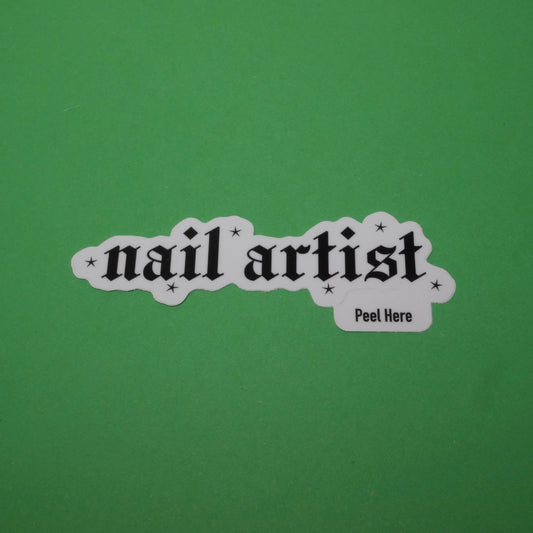 Nail Artist Sticker