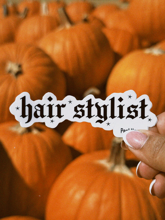 Hair Stylist Sticker