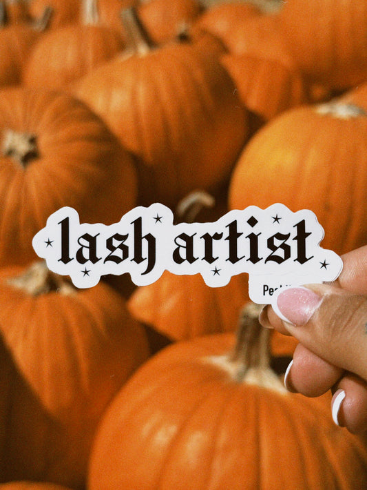 Lash Artist Sticker