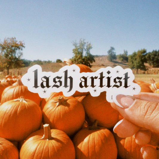 Lash Artist Sticker