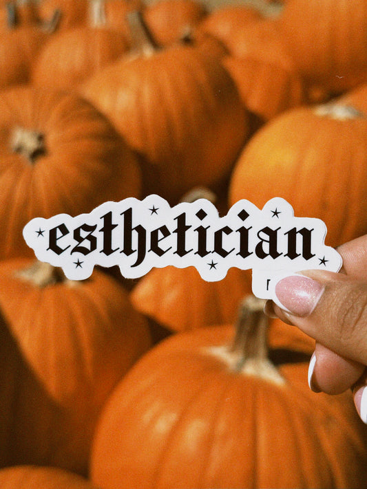 Esthetician Sticker