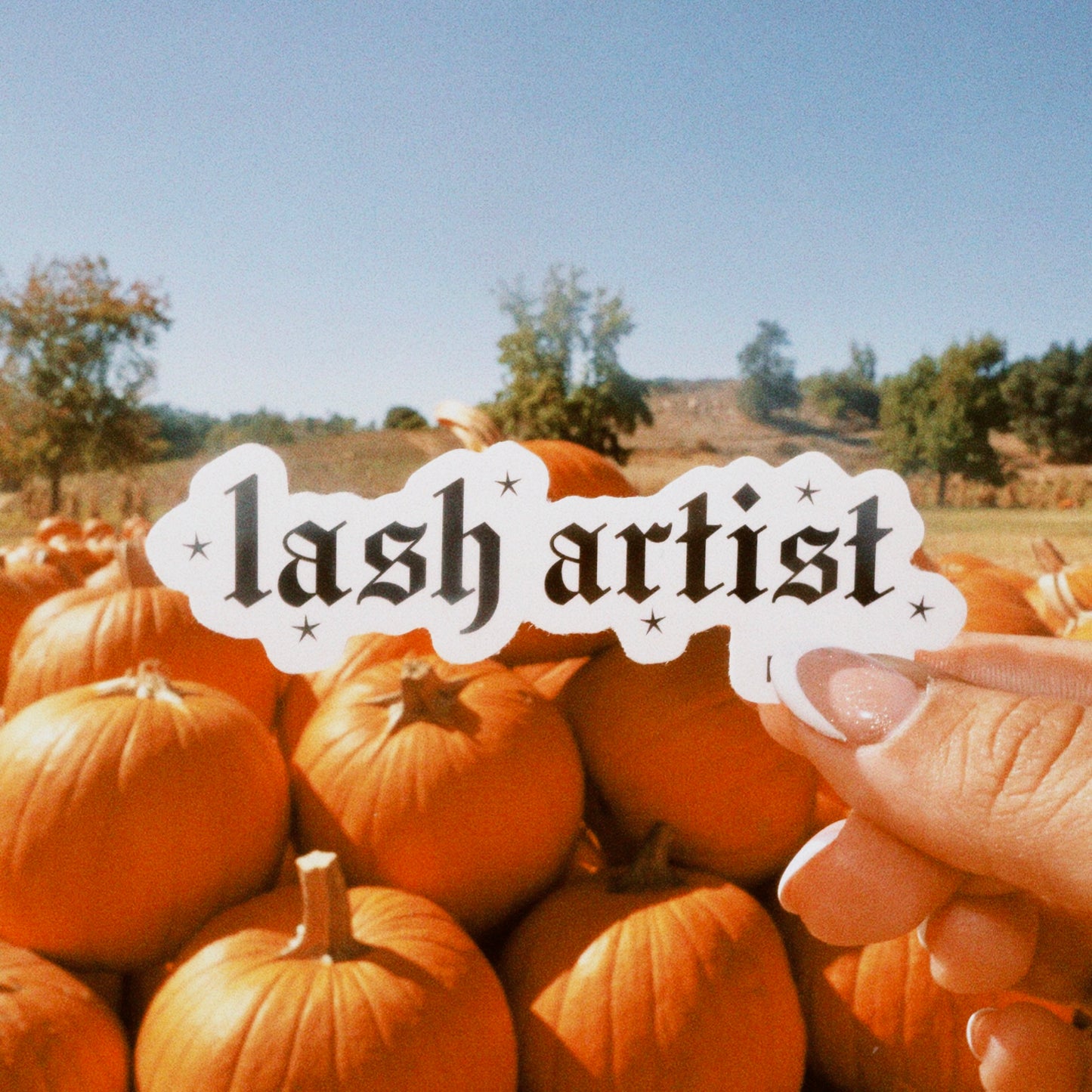 Lash Artist Sticker